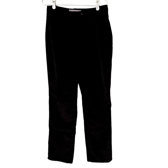 Jaclyn Smith Pants - Jaclyn Smith angel fit black trousers comfortable corduroy style pants